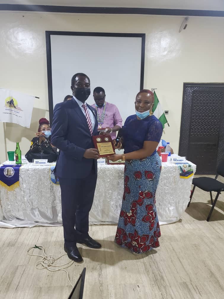 Presentation of Awards To Awardees At Vocational Service Dinner