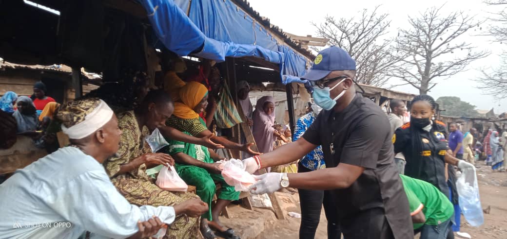 Feeding Project At Sabo, Ibadan. 24th February, 2021