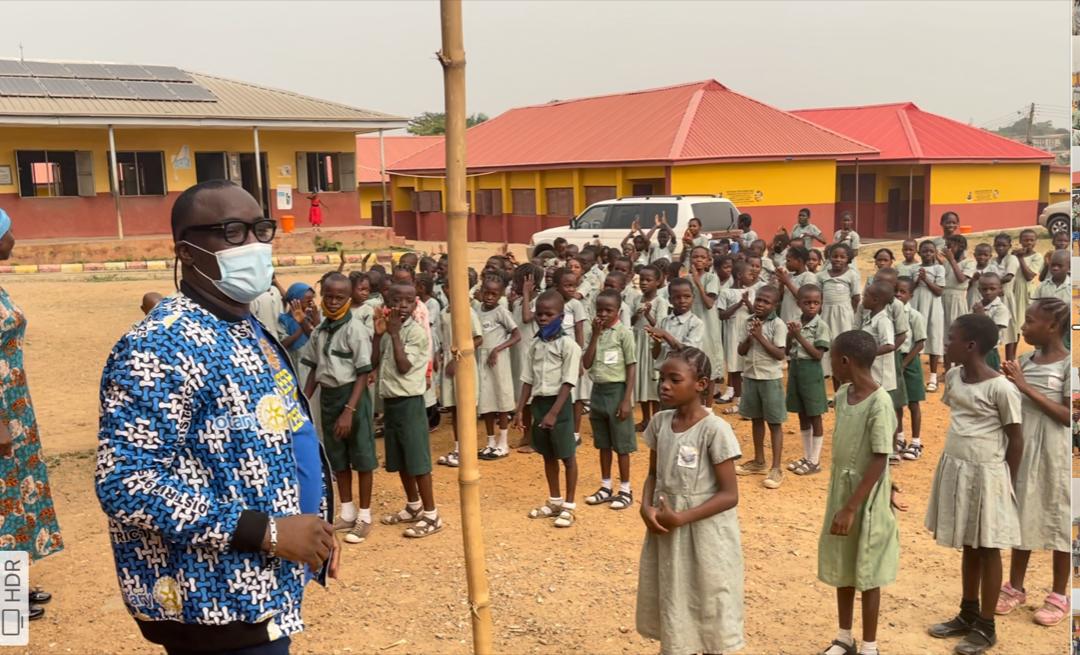 Tree Planting Exercise And Water Sanitation Educative Progrramme At ST. Richards Catholic School, Jericho