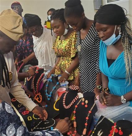 Training  and funding business startup for  10 Women in Jewelry Making