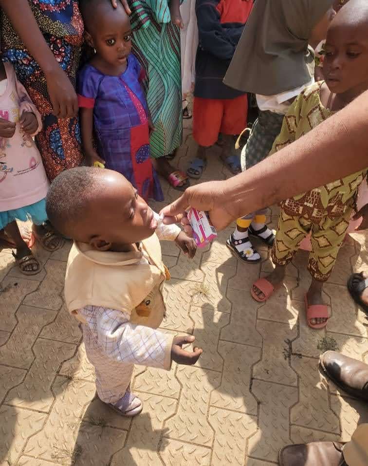 Distribution of Birthing Kits and deworming of Children below 2 years