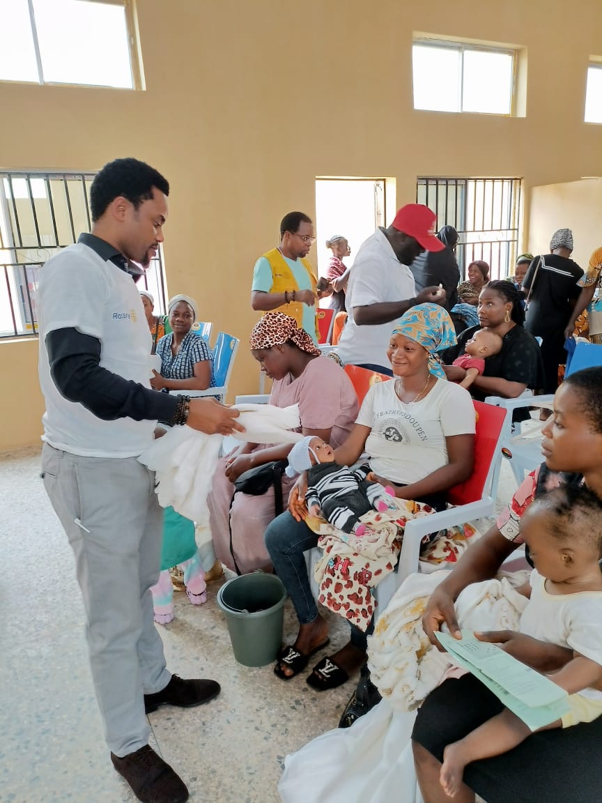 World Polio Day: Jericho Metro Rotarian Donated Vaccines and Mosquito Nets